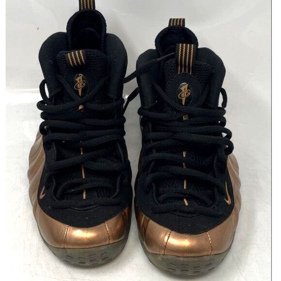 RARE Nike Air Foamposite One Black Metallic Copper Colorway Sneakers M-10.5 main image 7